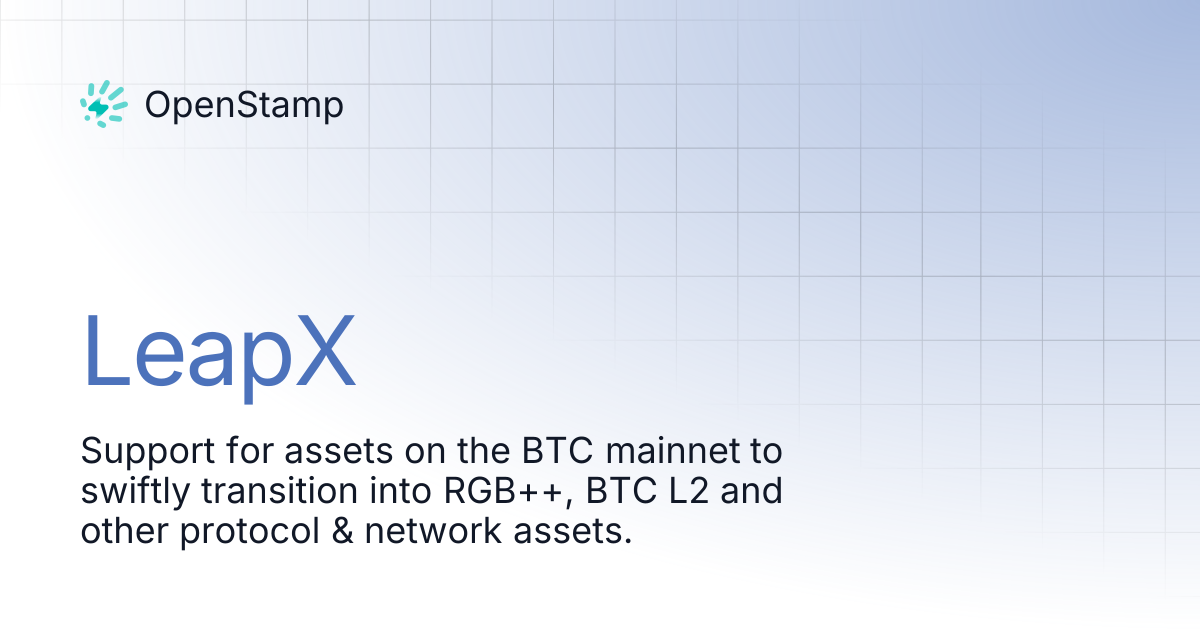LeapX | OpenStamp